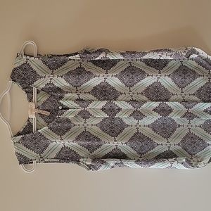 Dressy sleeveless blouse